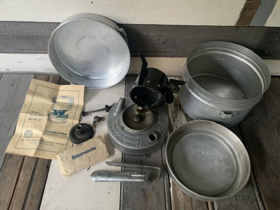 Bat 45/1 camping Stove complete full outfit 1950 Germany