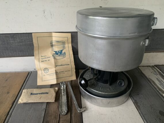 Bat 45/1 camping Stove complete full outfit 1950 Germany - Image 9