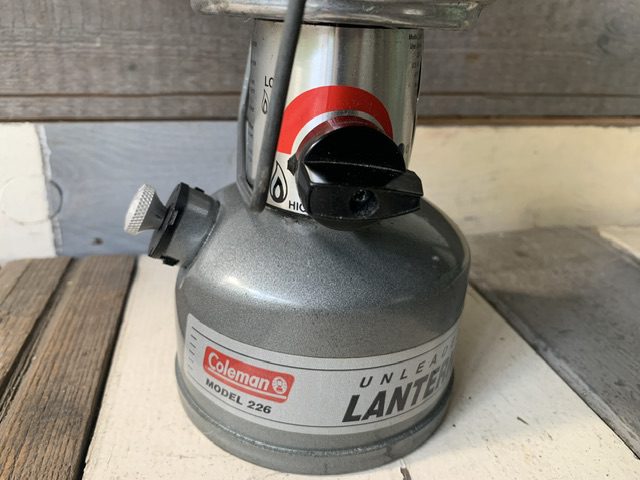 Coleman model 226 small camping lantern 2000 USA - Vintage Man Stuff