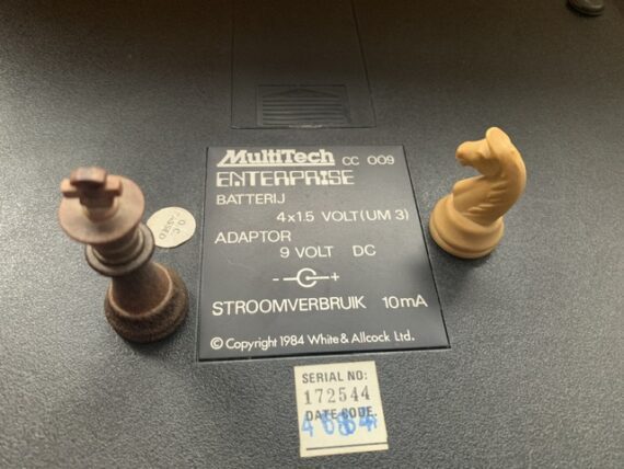 Multitech Enterprise CC 009 chess computer CXG-009 1984 Hong Kong - Image 3