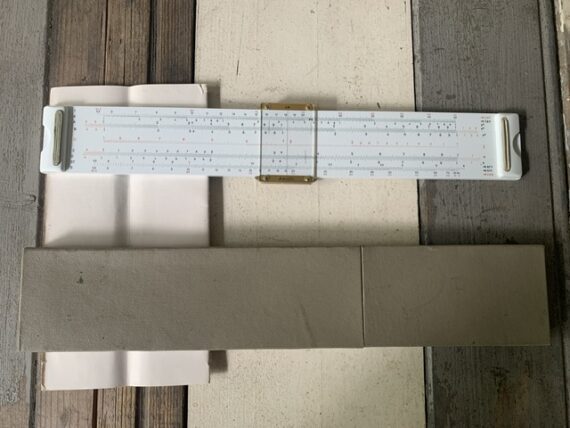 Aristo 0956 Bildflug military airplane Photo slide rule 1970 Germany - Image 6