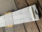 Aristo 0956 Bildflug military airplane Photo slide rule 1970 Germany - Image 7