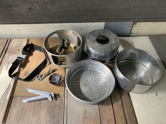 Optimus 88 camping Stove Svea 123R full outfit 1975 Sweden