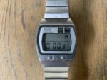 Seiko M159-5010 Quartz LCD chronograph white steel 1976 Japan