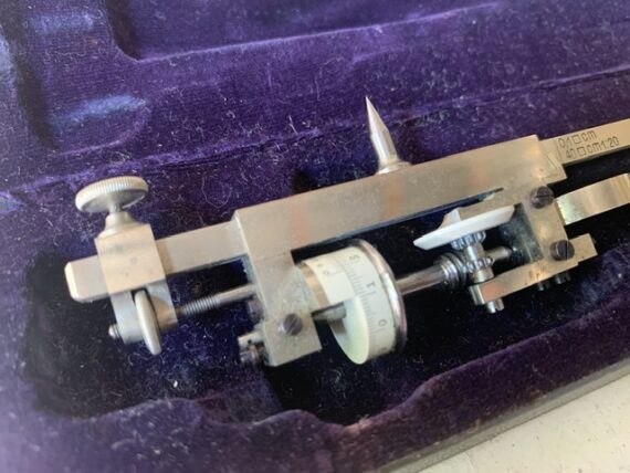 Planimeter J Amsler type 6 standard size box 1920 Switzerland Germany - Image 3