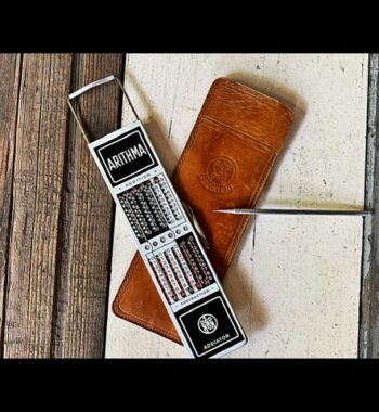 Arithma Addiator calculator tool pen 1950 Germany