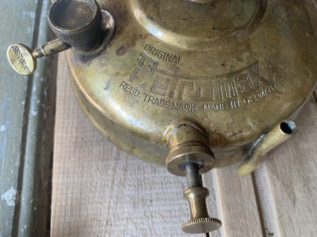 Petromax 100 late camping Stove full set 1975 Germany - Vintage