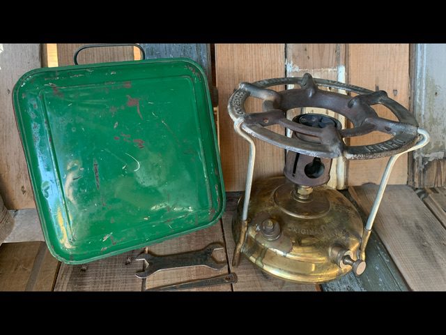 ANHO cooker 100/145 late camping Stove full set 1975 Germany