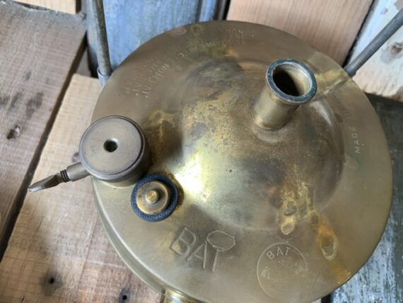 BAT 2 GDR silent burner collapsible brass stove 1970 Eastern Germany - Image 5