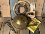 BAT 2 GDR silent burner collapsible brass stove 1970 Eastern Germany