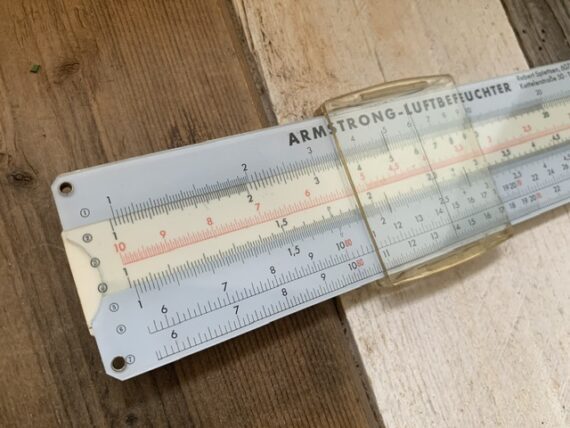IWA 0756 Armstrong-Luftbefeuchter air humidifier slide rule 1970 Germany - Image 3