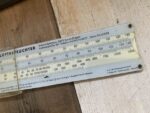 IWA 0756 Armstrong-Luftbefeuchter air humidifier slide rule 1970 Germany