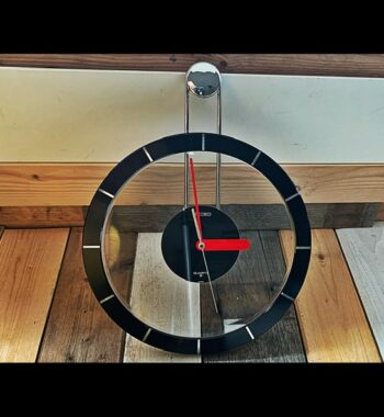 Seiko design wall clock see-through 2000 Japan