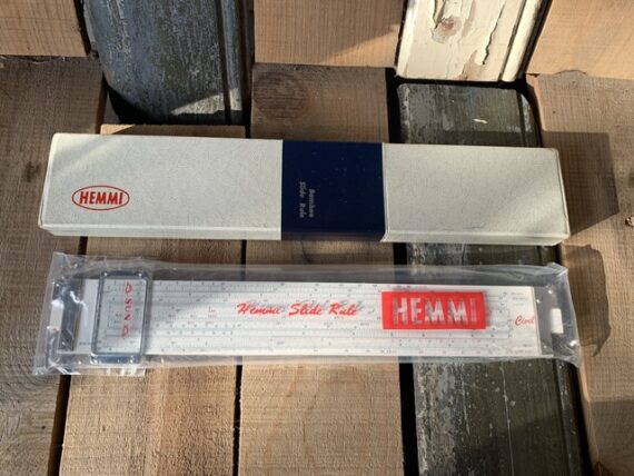 Sun Hemmi 269 Civil engineer Slide rule case 1968 Japan