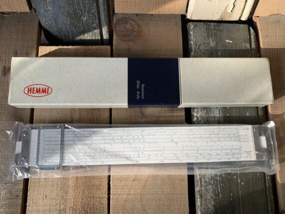 Sun Hemmi 269 Civil engineer Slide rule case 1968 Japan
