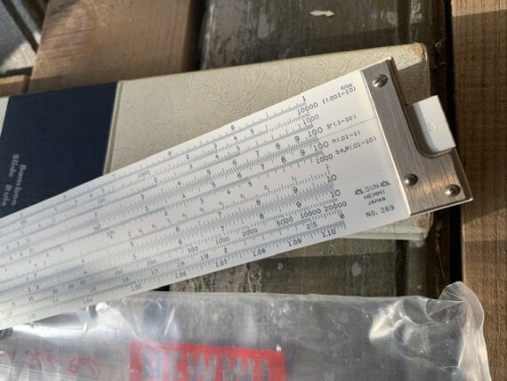 Sun Hemmi 269 Civil engineer Slide rule case 1968 Japan - Image 6