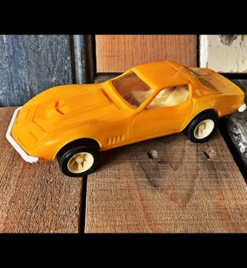 Tonka yellow Chevrolet Corvette Stingray for carrier 1960 USA
