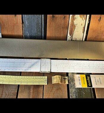 Aristo 1070 Multilog XXL slide rule full set 1969 Germany