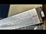 Sun Hemmi 269 Civil engineer Slide rule case 1968 Japan
