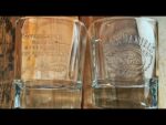 2 Whisky glasses for Jack Daniels no7 2010 USA
