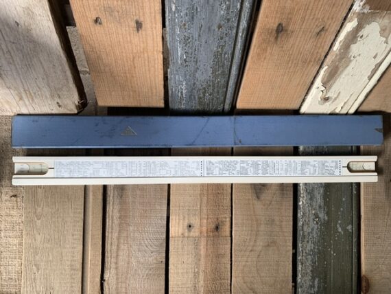 Nestler 0215 Darmstadt 55 cm 22" slide rule 1967 Germany - Image 10