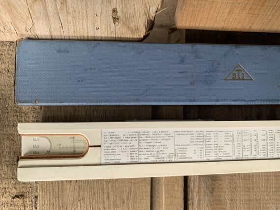 Nestler 0215 Darmstadt 55 cm 22" slide rule 1967 Germany - Image 9
