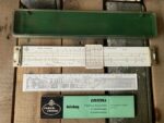 Faber Castell-stahlbeton 2/31 concrete slide rule full set 1973 Germany