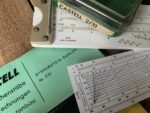 Faber Castell-stahlbeton 2/31 concrete slide rule full set 1973 Germany - Image 7