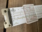Faber Castell-stahlbeton 2/31 concrete slide rule full set 1973 Germany - Image 6