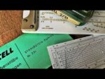 Faber Castell-stahlbeton 2/31 concrete slide rule full set 1973 Germany