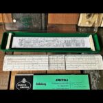 Faber Castell 111/54 Darmstadt slide rule full set 1970 Germany