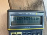 Psion Organiser II model XP(LA) calculator computer 1986 UK