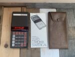 Litronix 2270 Statistical calculator manual pouch 1975 Malaysia - Image 8