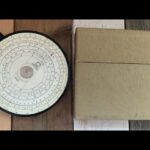 Loga 30sTt 360 circular duplex slide rule in case 1970 Switzerland
