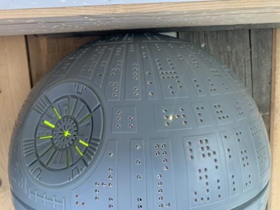 Death Star wall lamp Lucas film Star Wars 2015 3D Light FX Canada