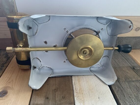 Gustav Barthel Norma E10 UNIQUE brass stove 1940 Germany Holland - Image 2
