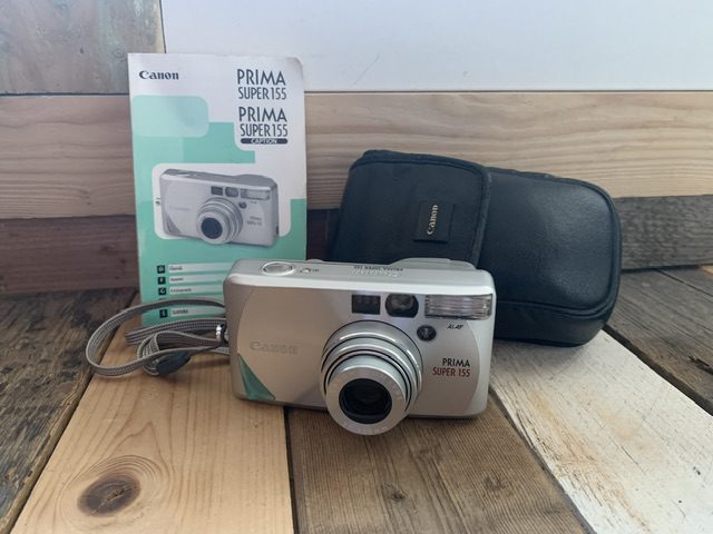 Canon Prima Super Autoboy 155 Sure Shot Z155 camera 2002 Japan