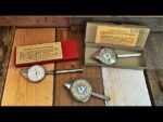 3x Map measuring wheel steel man tool 1970 Switzerland Germany