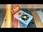 Gustav Barthel Norma E10 UNIQUE brass stove 1940 Germany Holland