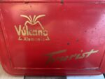Ernst Hãhnel Vulcano Tourist 222 brass box stove 1960 Germany