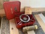 Ernst Hãhnel Vulcano Tourist 222 brass box stove 1960 Germany - Image 14