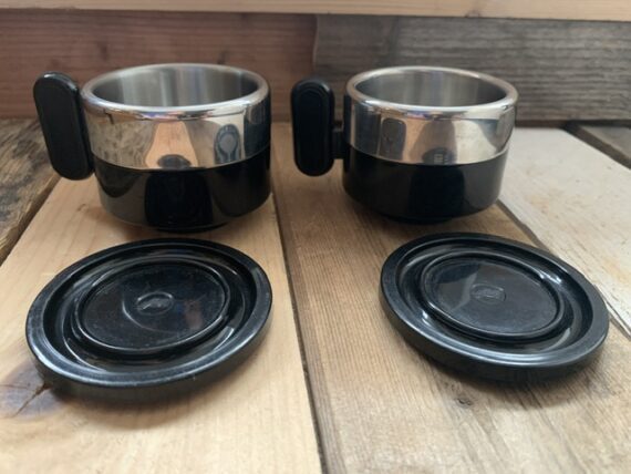 2x Morinox Italy STAR TREK espresso cup saucer set 1980 Italy - Image 6