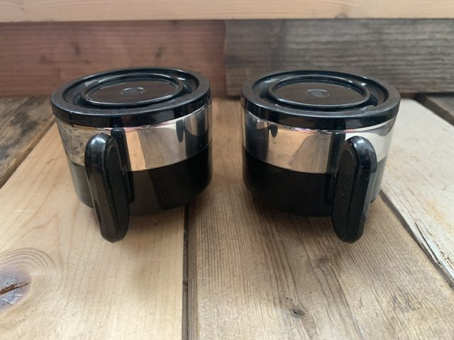 2x Morinox Italy STAR TREK espresso cup saucer set 1980 Italy