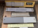 Aristo stahlbeton 939 n=15/35 Göttsch concrete slide rule full set 1970 Germany