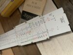 Aristo stahlbeton 939 n=15/35 Göttsch concrete slide rule full set 1970 Germany