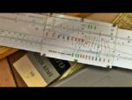 Aristo stahlbeton 939 n=15/35 Göttsch concrete slide rule full set 1970 Germany