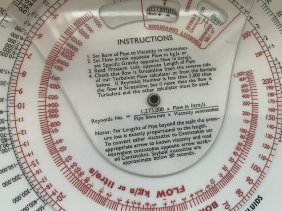 M.H. Mear Fearns viscous calculator IBEX circular slide rule set 1975 England - Image 5