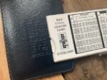 Aristo 80100 BG woven concrete pocket slide rule case 1960 Germany - Image 4