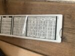 Aristo 80100 BG woven concrete pocket slide rule case 1960 Germany - Image 5