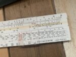 Aristo 80100 BG woven concrete pocket slide rule case 1960 Germany - Image 7